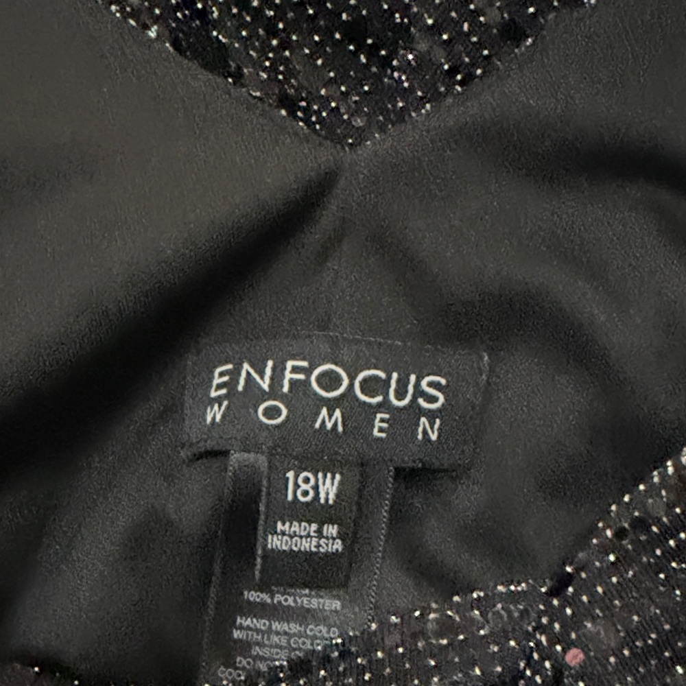 Enfocus Studio Black Sequin Ensemble - image 2